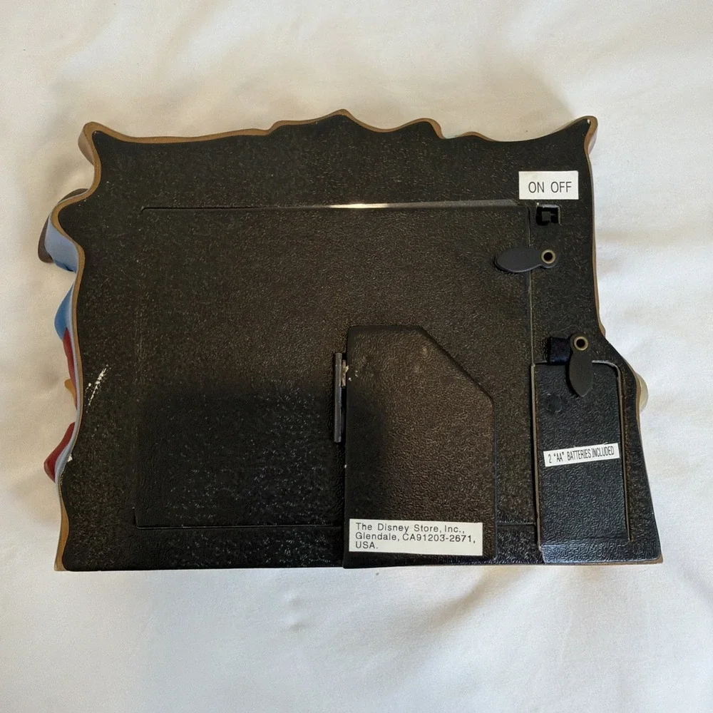 Vintage 1990s Disney Store Mickey Mouse & Friends Theater Photo Frame Light Work